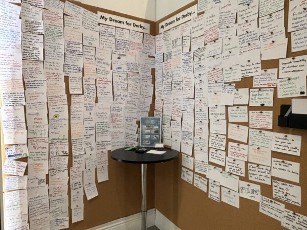 Hundreds share their ‘dreams’ for city at Derby City Lab