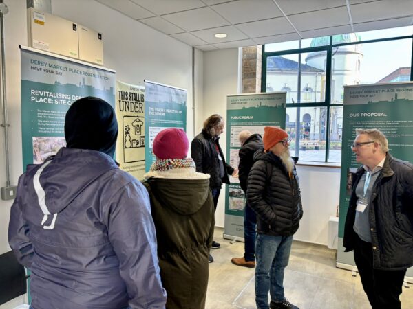 Public flocks to Derby City Lab to share views on Market Place vision